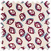 Land & Shore Seedling (Blackout), Red Blue - Roller Blind